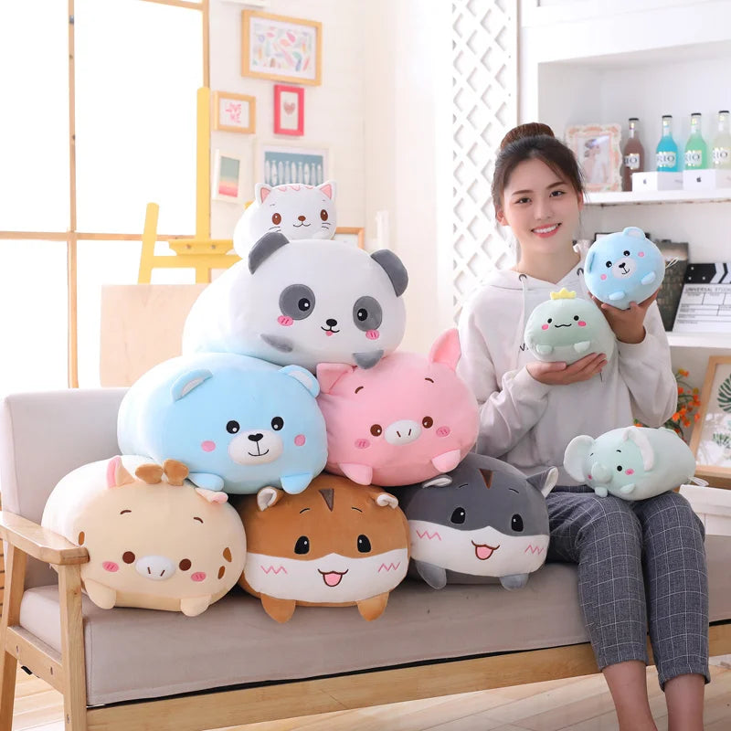 18-28CM Soft Animal Cartoon Pillow Cushion Cute Toy